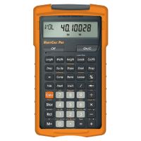 Calculated Industries 4325 HeavyCalc Pro Feet-Inch, Tenths, Yards and Metric Construction Math Calculator Tool for Engineers, Estimators, Excavators, Highway Contractors and Heavy Equipment Operators