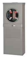 Siemens TL137RT Talon Temporary Power Outlet Panel with a 20, 30, and 50-Amp Receptacle Includes a Top Fed, Ringless Type, Meter Socket Provision