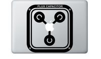 Flux Capacitor Macbook Decal Mac Decal Macbook Pro Laptop Sticker Vinyl Decal Mac Apple Skin 13 15 17