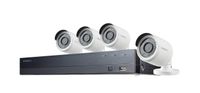 Wisenet SDH-B73043BF 4-Channel 1080p Full HD DVR Security System with 1TB Hard Drive, and 4 Weather-Resistant Cameras