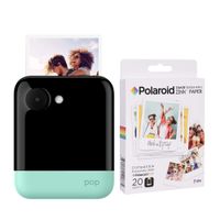Polaroid POP 2.0 2 in 1 Instant Print Digital Camera (Green) Zink Paper Kit