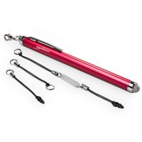 Motorola Moto E LTE Stylus Pen, BoxWave [EverTouch Capacitive Stylus] Fiber Tip Capacitive Stylus Pen for Motorola Moto E LT - Rose Pink