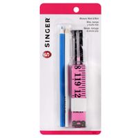 SINGER 00321 Measure, Mark and More - 120-Inch Tape Measure, 2 Fabric Pencils, & 6-Inch Sewing Gauge
