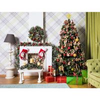 Xuprie Christmas Pictorial Cloth Backdrop Photography Background Studio Prop Backgrounds