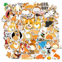 50PCS Cute Welsh Corgi Pembroke Stickers for Water Bottles,Waterproof,Aesthetic,Fashion Stickers for Teens,Girls Perfect for Water Bottles,Laptop,Phone,Travel Extra Durable Vinyl