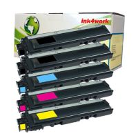 INK4WORK 5 Pack Compatible TN221 TN225 TN-221 TN-225 Toner Cartridge Replacement for Brother HL-3140CW HL-3150CDN HL-3170CDW MFC-9130CW MFC-9330CDW MFC-9340CDW