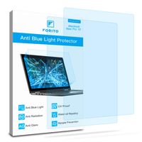 FORITO 2-Pack Compatible MacBook Pro 15 Inch Screen Protector -Blue Light Filter, Eye Protection Blue Light Blocking & Anti Glare Screen Protector for Apple MacBook Pro 15 Model A1707 A1990