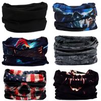 Neck Gaiter, Magic Headband Sport Headwear Elastic Face Mask Bandana Scarf UV Resistence Balaclava, Headwrap Helmet Liner for Men and Women - Cycling, Fishing, Running, Hiking, Camping