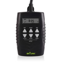 BN-LINK 7 Day Outdoor Heavy Duty Digital Programmable Timer BND/U78, 125VAC, 60Hz, Dual Outlet, Weatherproof, Heavy Duty, Accurate For Lamps Ponds Christmas Lights 1875W 1/2HP ETL Listed