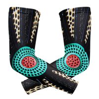 LEVEIS Game Darts Board Wheel Arm Sleeves UV Protection for Men Women Sunblock Protective Gloves Running Golf Cycling Driving Long Arm Cover 1 Pair