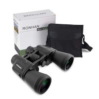 20x50 High Power Military Binoculars, Compact HD Professional/Daily Waterproof Binoculars Telescope for Adults Bird Watching Travel Hunting Football-BAK4 Prism FMC Lens-with Case and Strap (20X50)