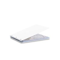 Pina Zangaro Vista 8.5x11 Landscape Screwpost Binder Snow, Includes 20 Pro-Archive Sheet Protectors (34072)