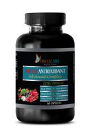 Heart Health for Women - MEGA ANTIOXIDANT Advanced Complex - Extra Strength - Noni Capsules - 1 Bottle 60 Capsules