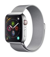 Apple Watch Series 4 (GPS + Cellular, 44mm) - Stainless Steel Case with Milanese Loop