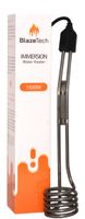 BlazeTech 1500W Immersion Water Heater | Premium Stainless-Steel Water Heater | Electric Bucket Heater | Heats 5 Gallons In Minutes | 120V Portable Water Heater | Camping | Hot Tub | Pool | Bathtub