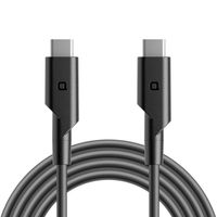nonda USB-C to USB-C Cable (6.6ft/2m) - USB-C Charge Cable 100W/5A for MacBook Pro 2018/2017/2016, MacBook, MacBook Air/iPad Pro 2018, Samsung Galaxy S10/S9 Plus, Pixel book and More