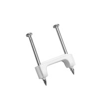 Gardner Bender PS-50M Plastic Staple, ½", Secures: Romex, UF and NM Electrical Cable, White