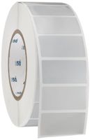 Brady THT-17-352-3 2" Width x 1" Height, B-352 Tamper Resistant Metallized Vinyl, Matte Finish Silver Thermal Transfer Printable Label (3000 per Roll)