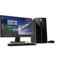 HP Pavilion High Performance Flagship Premium Desktop Computer with 21.5 Inch 1080P Monitor Intel Quad-Core Pentium J2900 up to 2.67GHz, 4GB RAM, 1TB HDD, Windows 10 (Renewed)