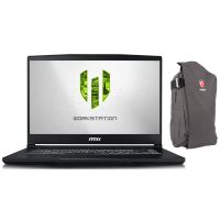 MSI WP65 9TH-263 (i7-9750H, 16GB RAM, 512GB NVMe SSD + 1TB SSHD, NVIDIA Quadro P620 4GB, 15.6" Full HD, Windows 10 Pro) Workstation Laptop