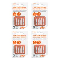 Slice 10518-CS Slice 10518 Straight Edge Craft Blade, Safe Rounded Tip, Ceramic Blade Stays Sharp 11X Longer Than Steel24 Blades
