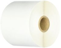 CompuLabel Direct Thermal Labels, 3-Inch x 3 Inch, White, Roll, Permanent Adhesive, Perforations Between Labels, 500 per Roll, 12 Rolls per Carton (530640)