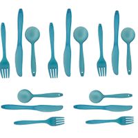 Emergency Zone Lexan 3pc Camping Utensil Set. 5 Pack