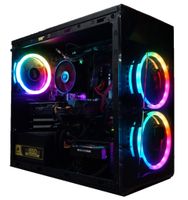 i7 Quad CORE - Gaming Desktop Computer PC - RX460 GPU, i7-860, 8GB, 120GB Fast SSD, Win 10 Home - Wireless RGB Fans 26 Modes!! (Bronze Gamer)