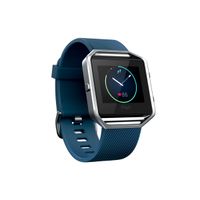 Fitbit Blaze Smart Fitness Watch, Blue, Small (Renewed)