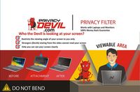 PrivacyDevil Filter for Widescreen Monitor (PF230W9B)