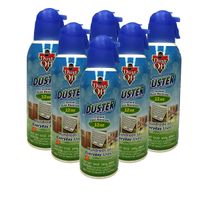 Dust-Off Falcon Professional Electronics Compressed Air Duster, 12 oz, 6 Pack