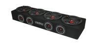 VOICEBOX by Menace Audio - (MA-VB6525-4R) 4-6.5" Midrange Enclosure - RED