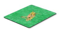 Caroline's Treasures 8849MP Grasshopper on Green Mouse Pad, Hot Pad or Trivet, Large, Multicolor