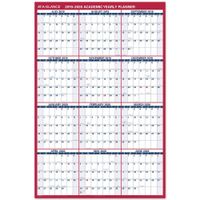 AT-A-GLANCE 2019-2020 Academic Year Wall Calendar, Jumbo, 32" x 48", Erasable, Dry Erase, Reversible, Vertical/Horizontal (PM36AP2820)