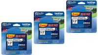 Brother Laminated Black On White Tape 2Pack (TZe2312PK) (6-PACK) (3 x 2-pack)