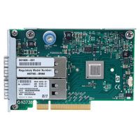 HP 656090-001 InfiniBand FDR/EN 544FLR-QSFP adapter - 10/40Gb, 2-port