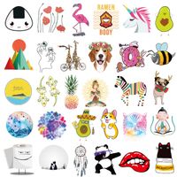 Stickers for Water Bottles 65-Pack Qucuek Cute,Waterproof,Aesthetic,Trendy Stickers for Girls Teens, Perfect for Waterbottle,Laptop,Phone,Travel Extra Durable 100% Vinyl