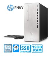 HP Envy 795-00 Desktop PC Intel Core i5 8400 6-Core 12GB 1TB HDD + 256GB SSD Drive (Renewed)