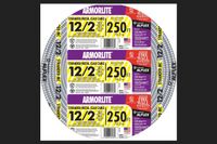 Southwire 250 ft. 12/2 Stranded Aluminum Armored MC Cable Black/White/Green