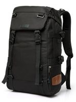 Travel Backpack for Men,VASCHY Unisex Anti Theft Buckle Hiking Backpack for School Fits 15.6 inch Laptop in Black
