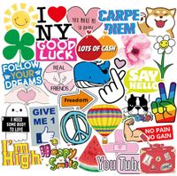 Band Stickers Rock and Roll Music Stickers, 100 Pcs/Pack Vinyl Waterproof Stickers for Personalize Laptop, Electronic Organ Guitar Piano Helmet Skateboard Luggage Graffiti Decals (Stickers - P1)