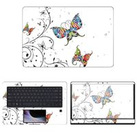decalrus - Protective Decal Butterfly Skin Sticker for Asus ZenBook Pro UX580GD (15.6" Screen) case Cover wrap ASzenbkPro15_UX580-12