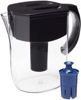 Brita Everyday Pitcher with 1 Longlast Filter, Large 10 Cup, Black