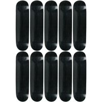 Moose 10 Count 8.25" Blank Skateboard Deck Stained Black 7-Ply Canadian Maple