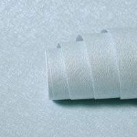 15.7" X 118" Solid Color Blue Silk Contact Paper Embossed Waterproof Self Adhesive Peel and Stick Removable Home Decoration Vinyl Wallpaper Cabinet Furniture Countertop Tiffany Blue Shelf Liner Paper