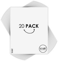 Golden State Art, Pack of 20 16x20 Backing Board