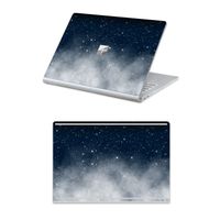 MasiBloom 2 in 1 Protector Sticker Decal Protective Laptop Cover Skin for 15" 15 inch Microsoft Surface Book 2 (2017 Released) (for 15" Surface Book 2, Starry Sky)