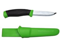 Morakniv Companion Fixed Blade Outdoor Knife with Sandvik Stainless Steel Blade, 4.1-Inch, Green