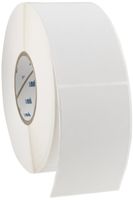 Brady THT-20-425-1 3" Width x 5" Height, B-425 Permanent Polypropylene, Matte Finish White Thermal Transfer Printable Label (1000 per Roll)