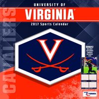 Turner Licensing Sport 2017 Virginia Cavaliers Team Wall Calendar, 12"X12" (17998011825)